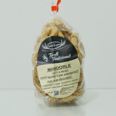 Taralli Artigianali alle Mandorle – Taralli Pugliesi Croccanti & Genuini